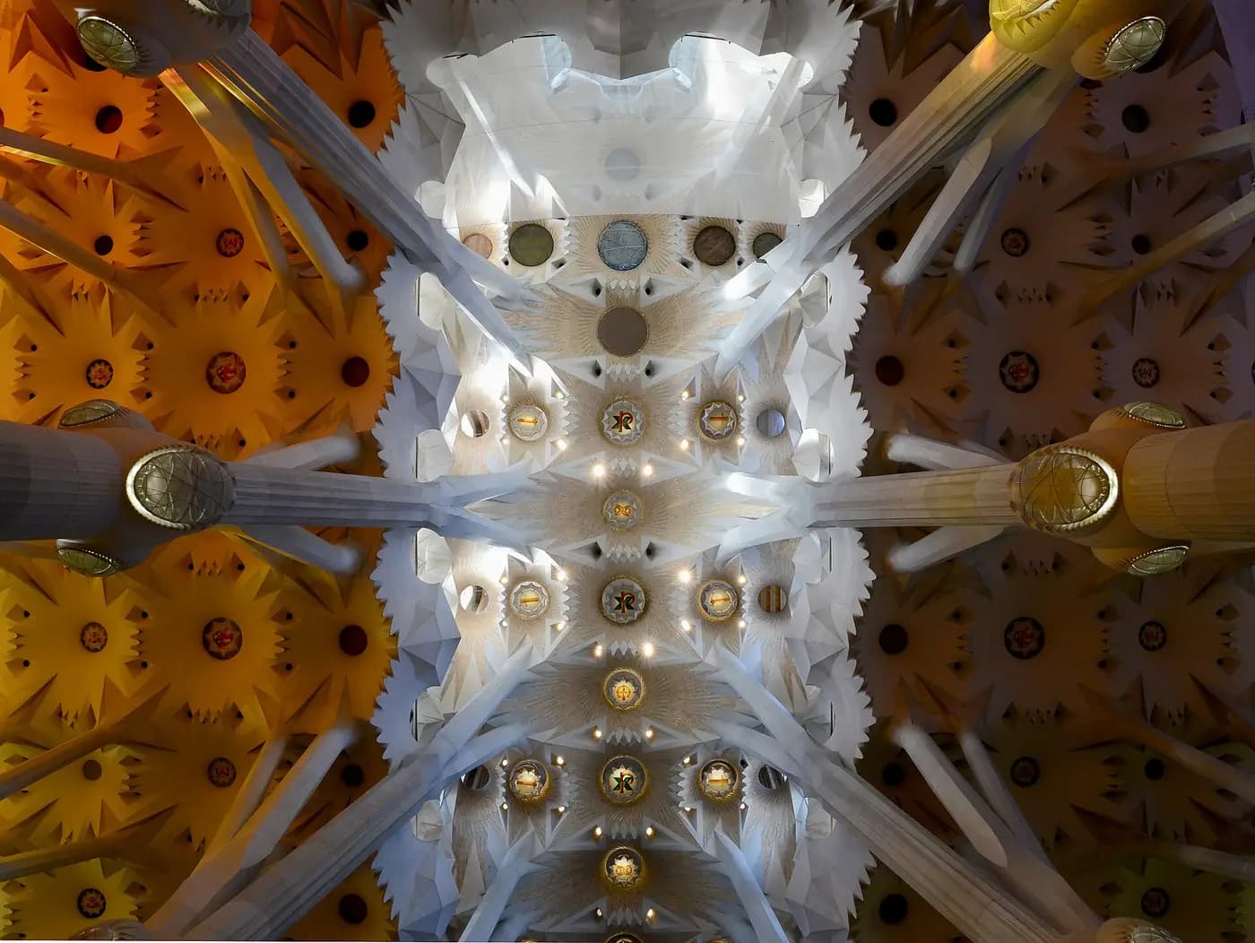 The Sagrada Família basilica in Barcelona