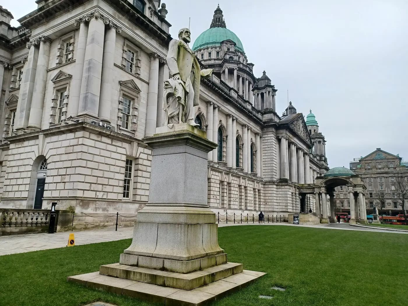 Belfast City Hall, an Edwardian domed building