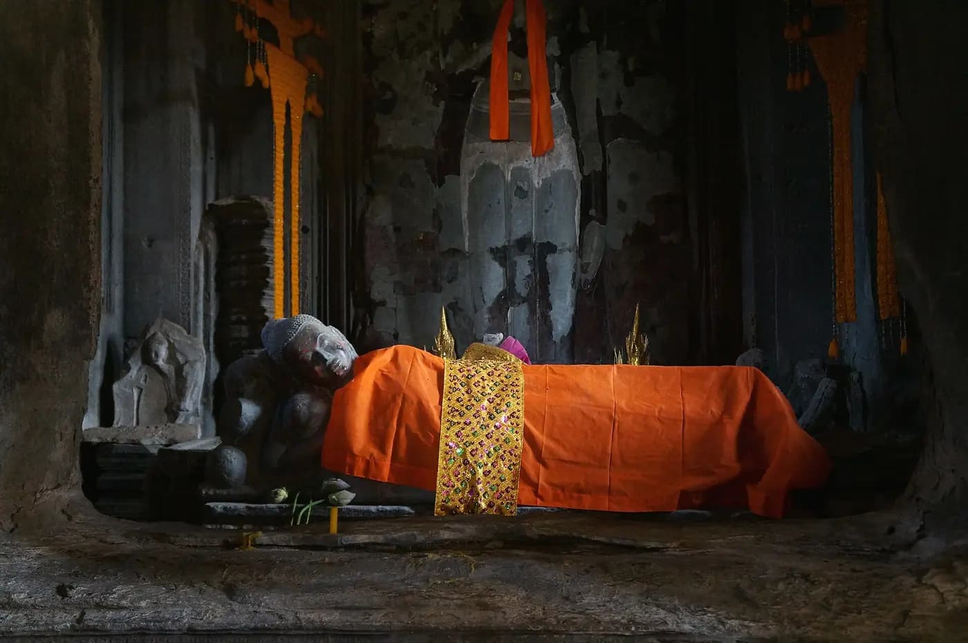 The towers of Angkor Wat temple in Cambodia