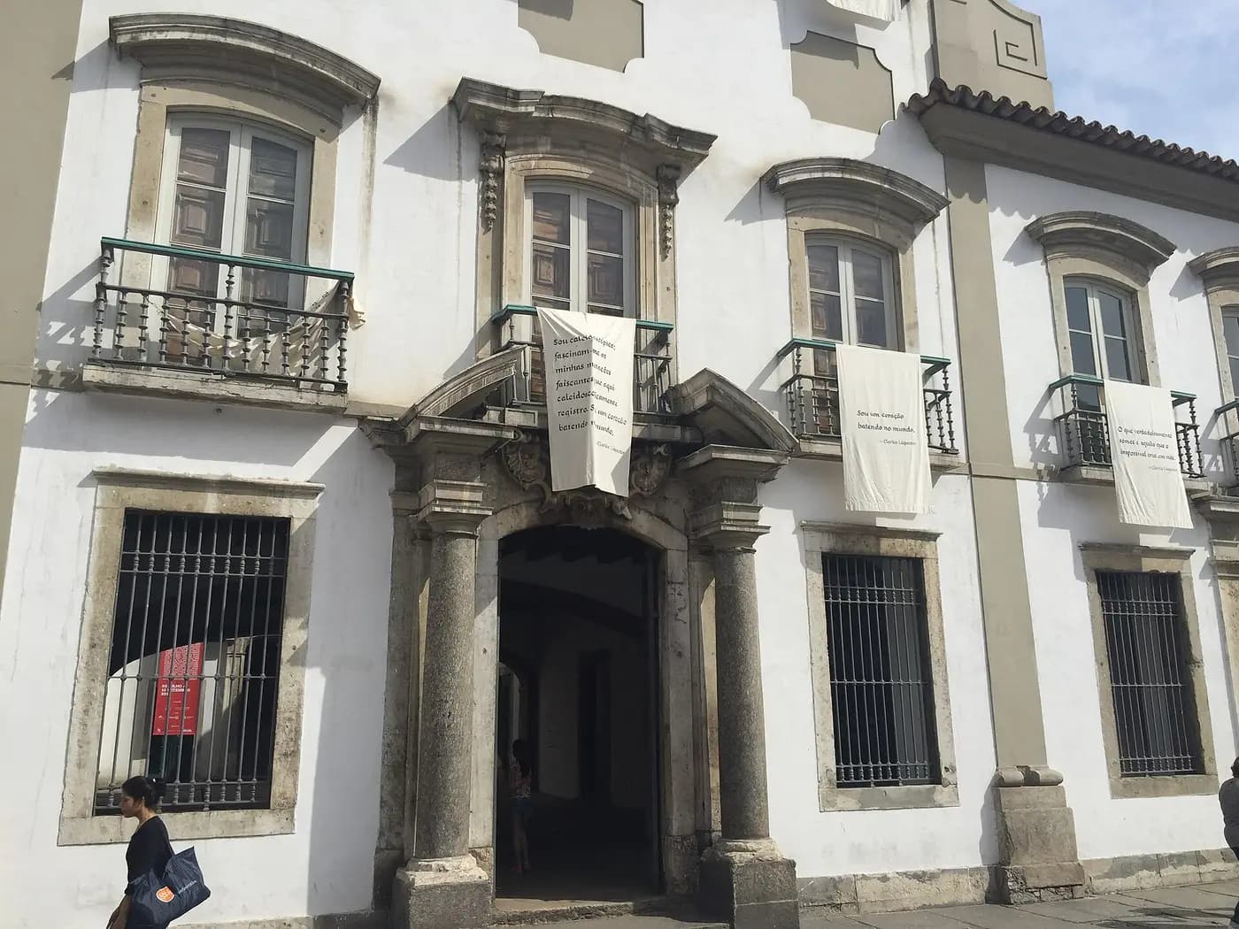 The Paço Imperial, the former royal palace in Rio de Janeiro