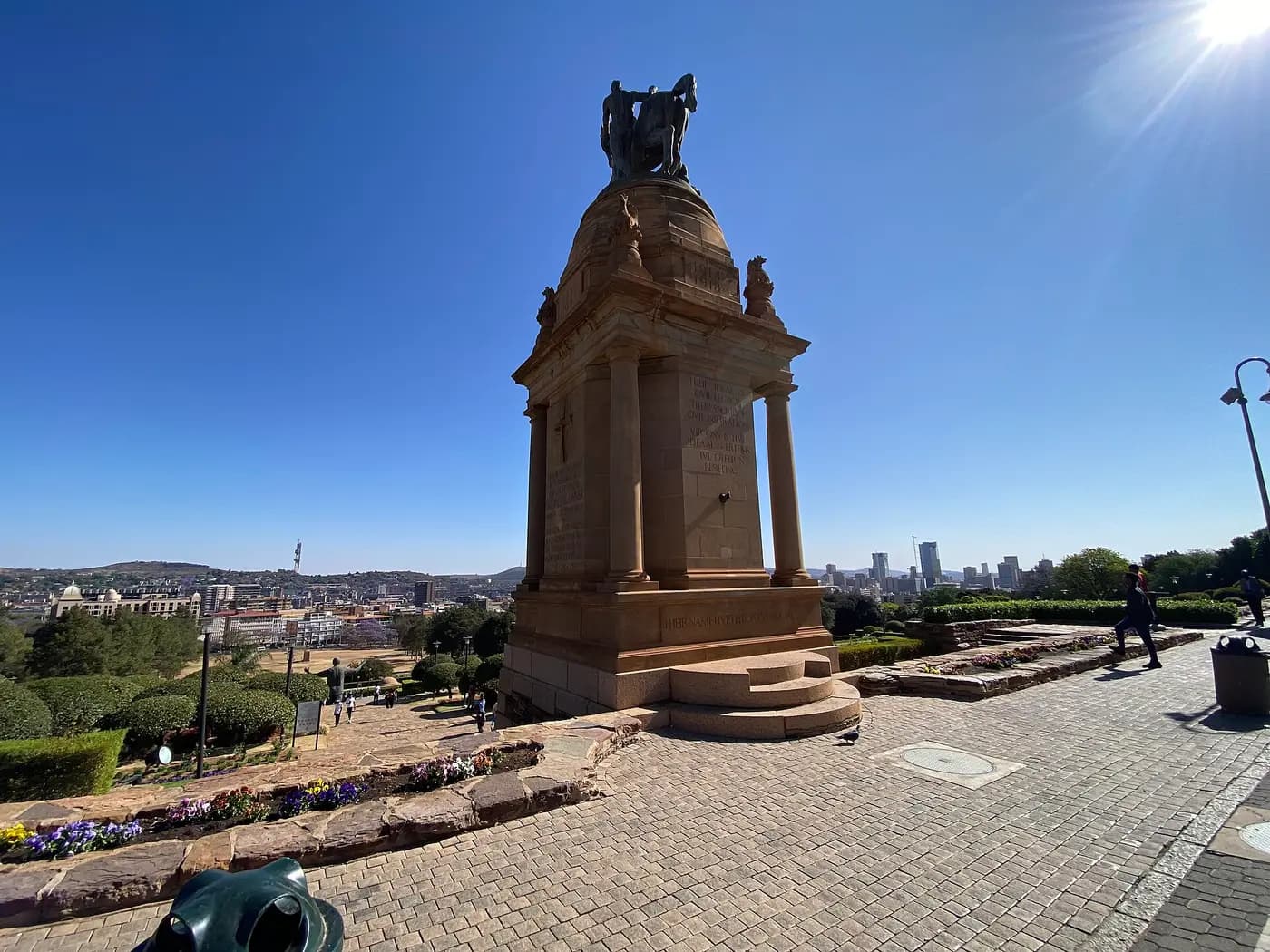 The Union Buildings in Pretoria, where Nelson Mandela was inaugurated as president in May 1994