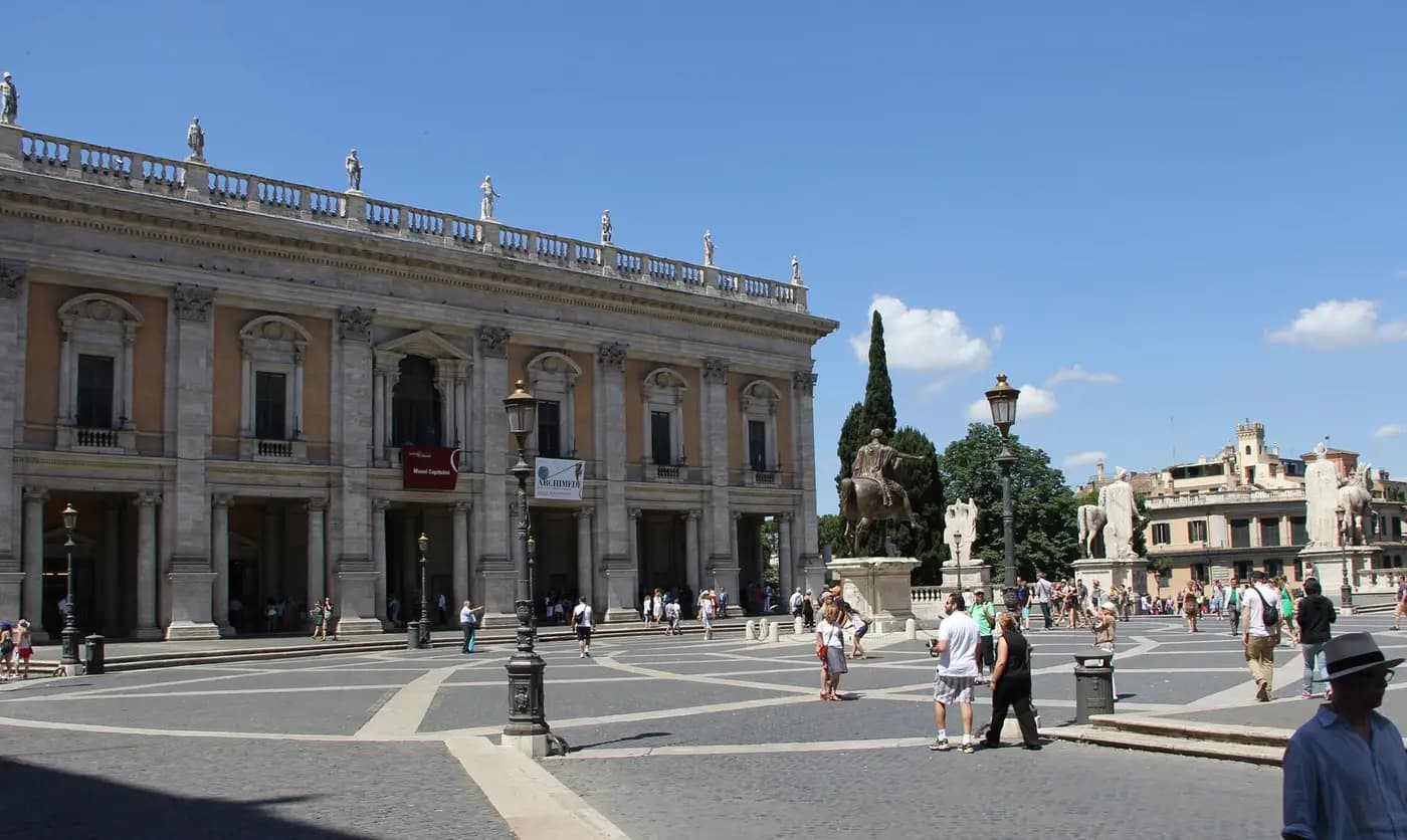 The Palazzo dei Conservatori on Rome's Capitoline Hill, where the Treaty of Rome was signed
